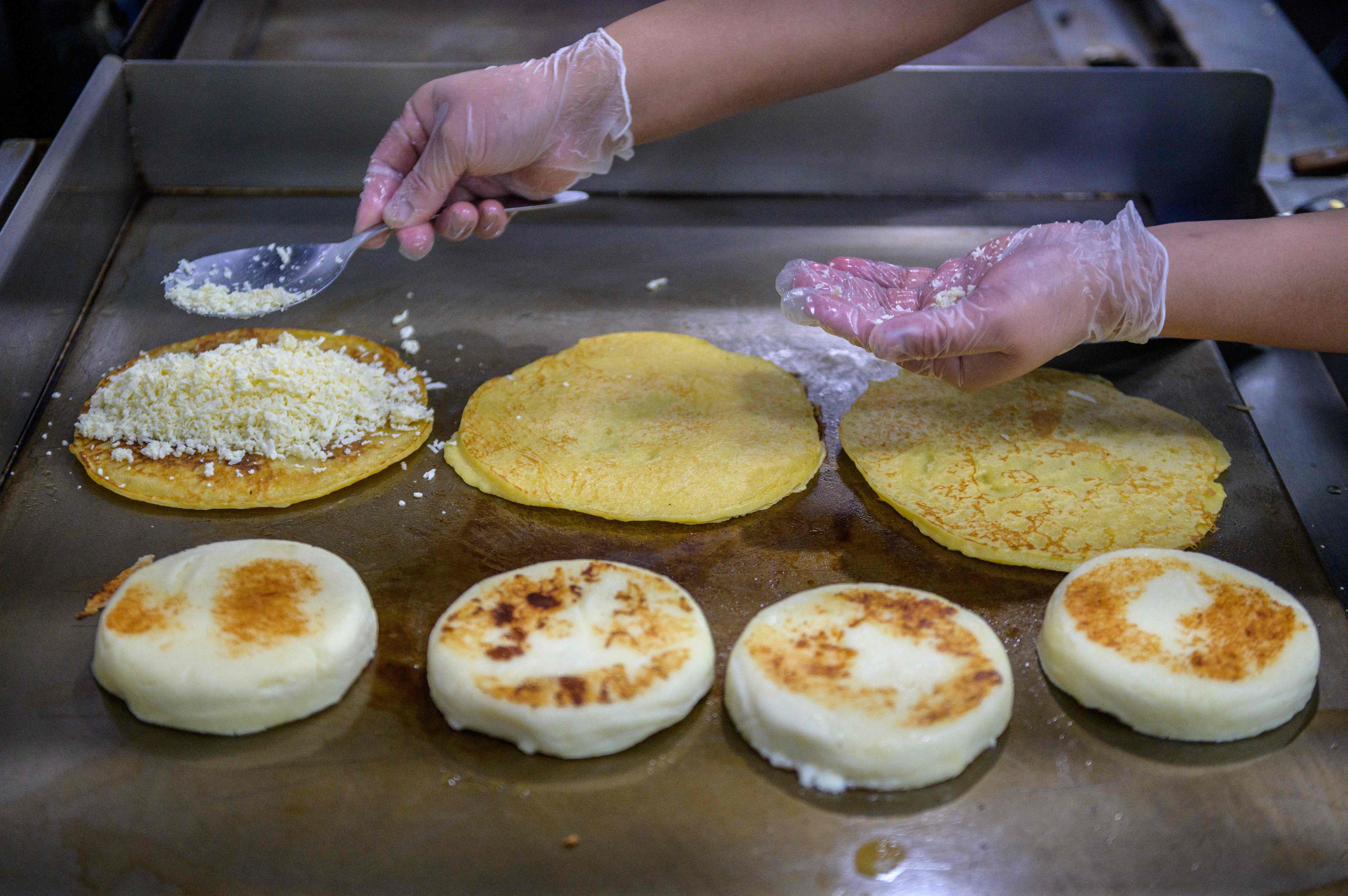 Arepa Lady, un restaurante muy conocido en Queens, Nueva York.