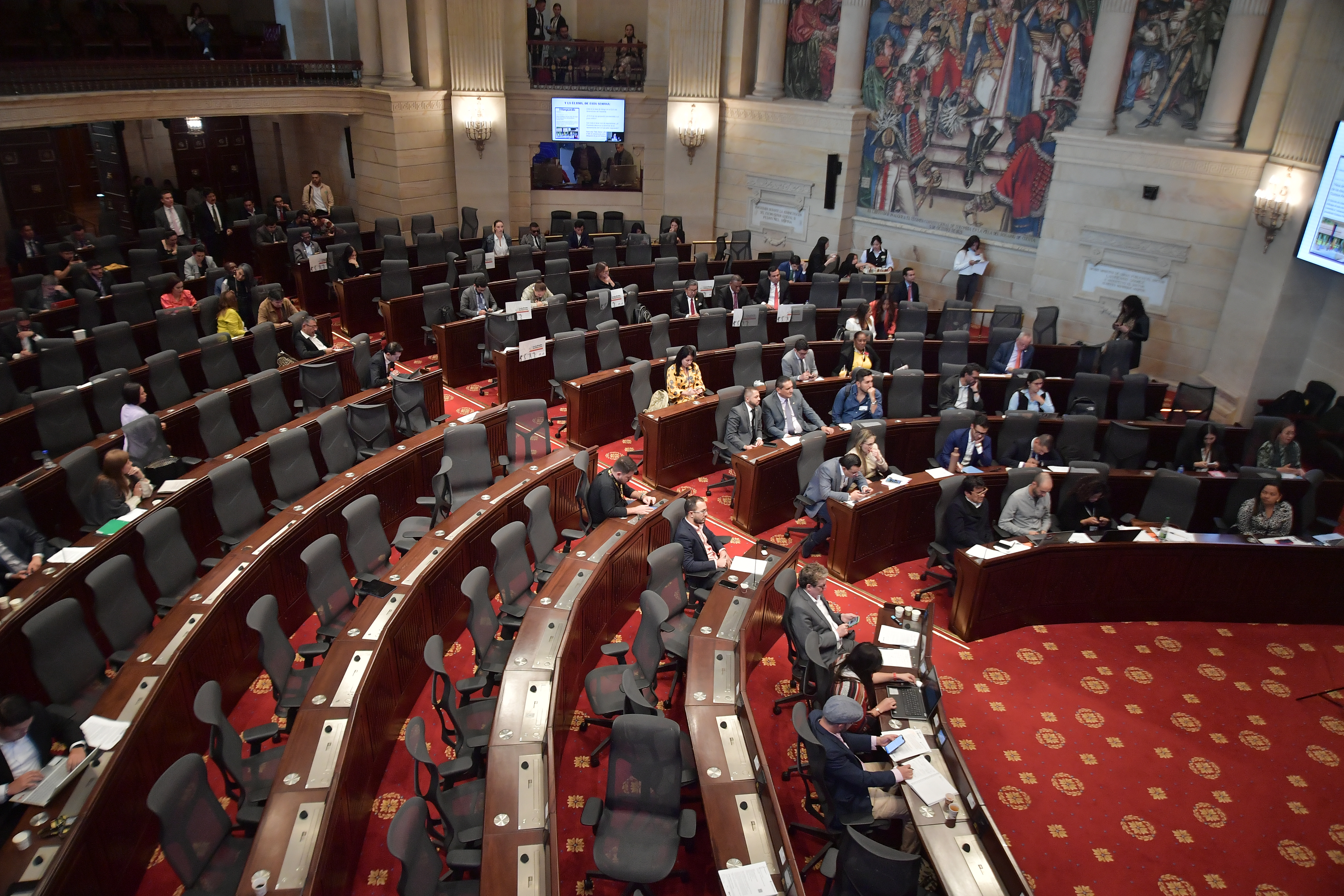 Alto Comisionado de Paz, durante el debate de control político en la Cámara de Representantes.