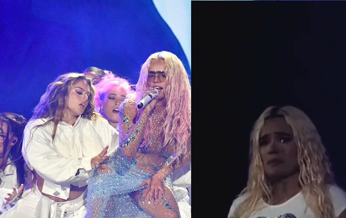 Karol G rompió en llanto por supuestas malas energías contra ella: “no sé qué pasa”