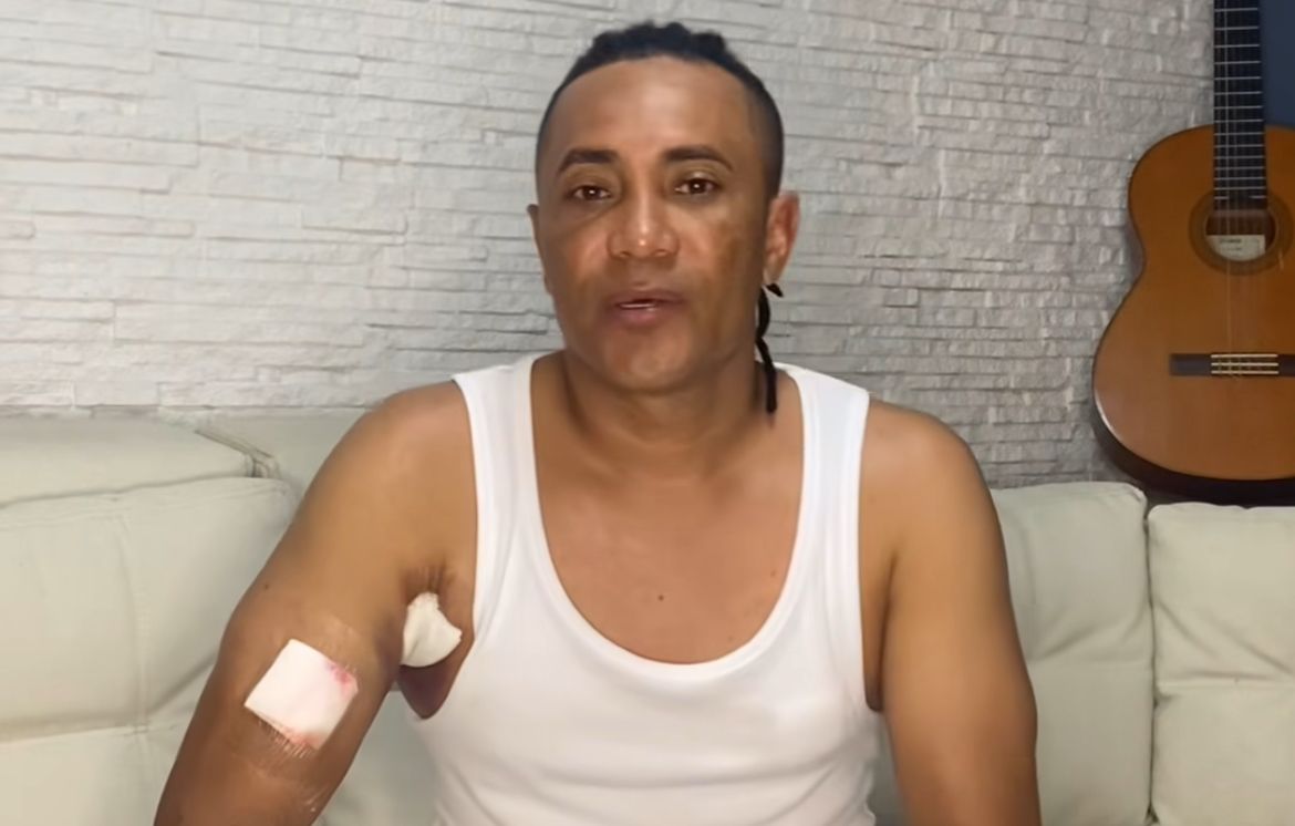 Cantante de vallenato habló tras quedar herido en una balacera en Medellín