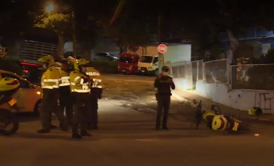 Capturan a hombre señalado de dispararle a un patrullero de la policía en Bogotá