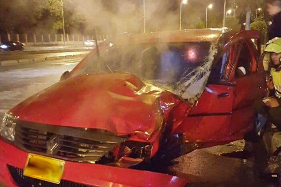 Accidente en la Calle 116 con Avenida Suba deja a conductor muerto