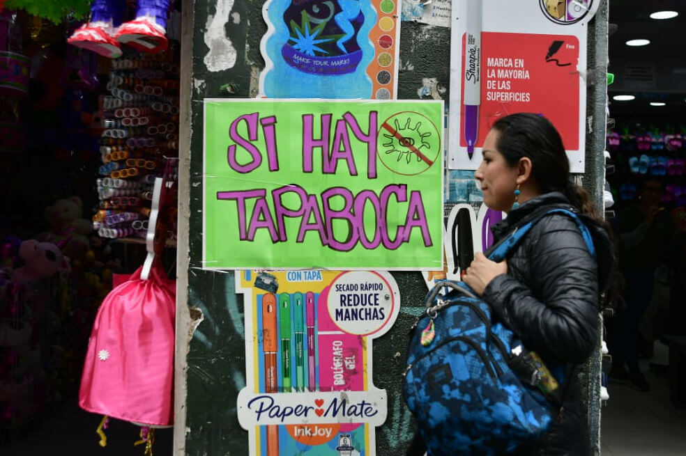 En fotos: así se ven los comercios en Bogotá después de la llegada del COVID – 19
