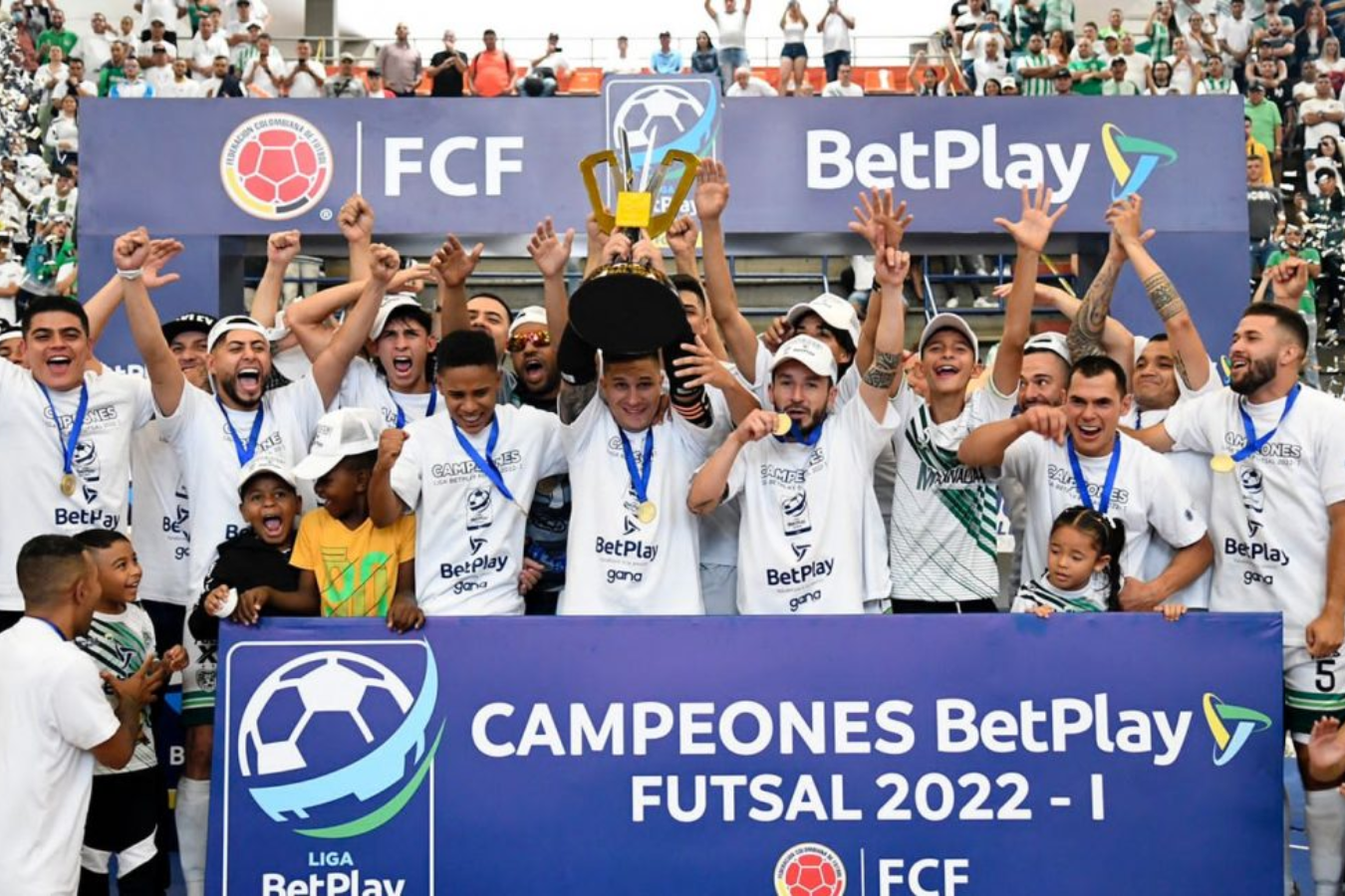 Real Antioquia, campeón de la Liga Betplay Futsal FCF I-2022