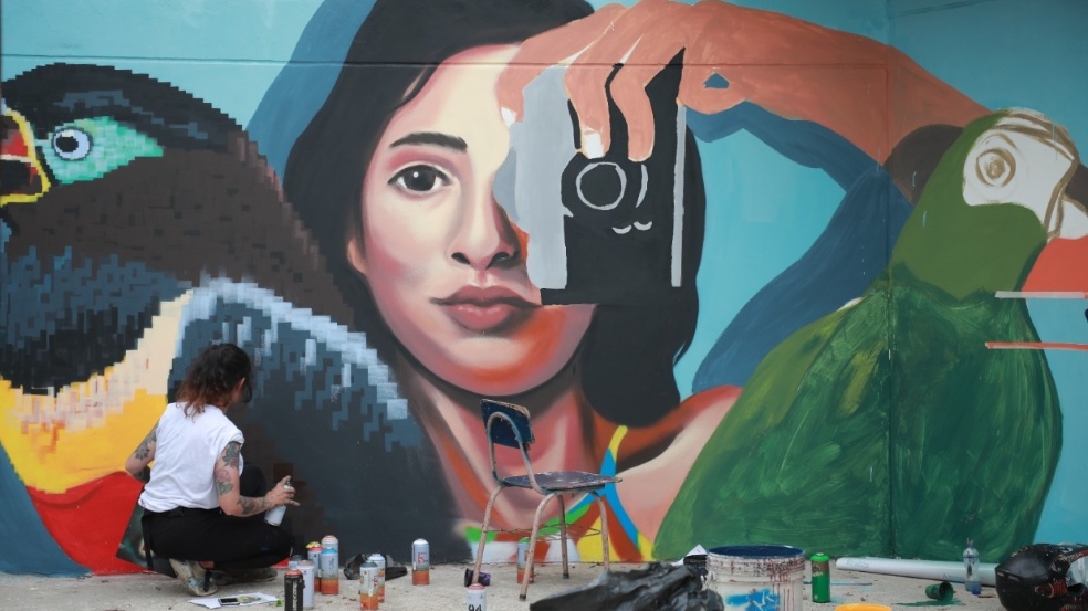“Caquetá se pinta de colores”, un festival de murales para la construcción de paz