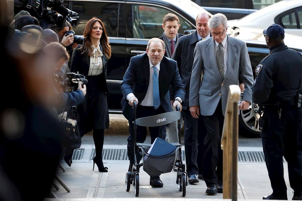 Harvey Weinstein es trasladado a la prisión