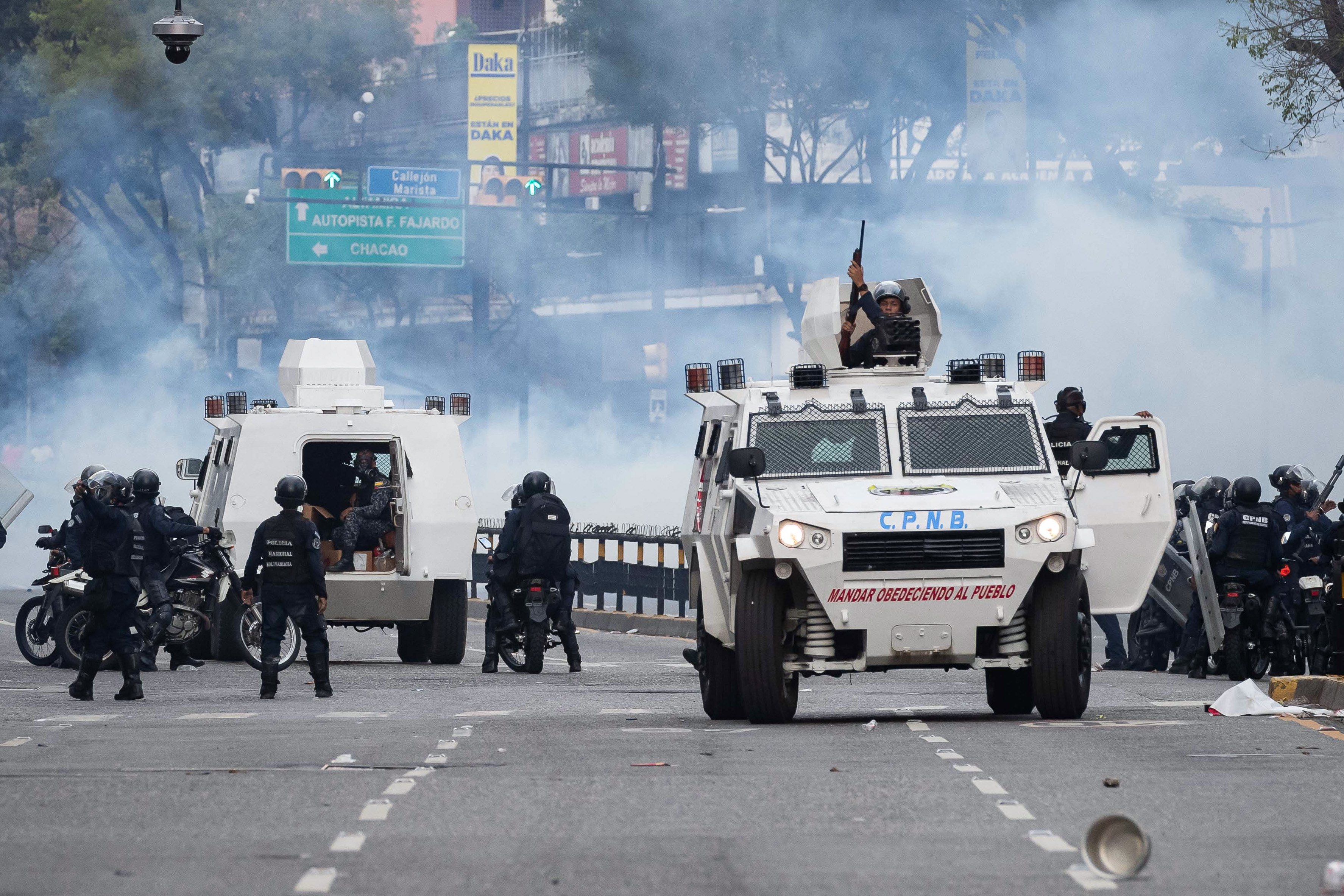 Embajada de EE. UU. en Venezuela exigió detener la represión en las protestas