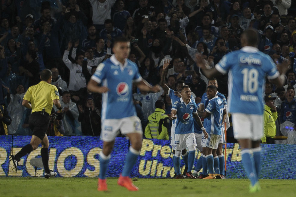 Millonarios tomó ventaja en la final de la liga: venció 1-0 a Santa Fe