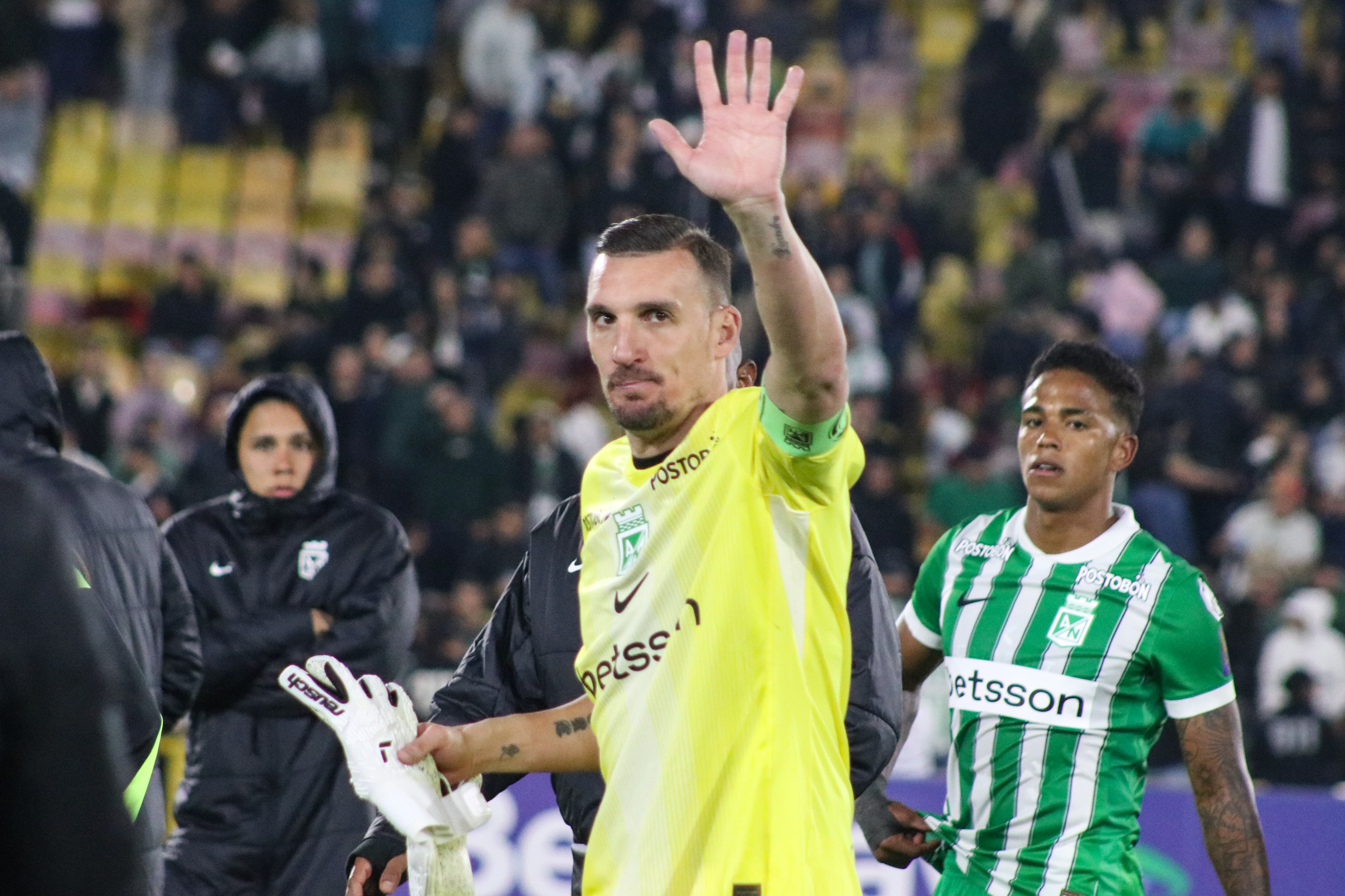 Franco Armani: “pensamos que nos iba a caer el edificio encima”
