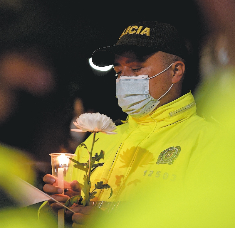 El asesinato del patrullero Sabogal ocurrió en medio de una requisa a dos sospechosos de un hurto.
