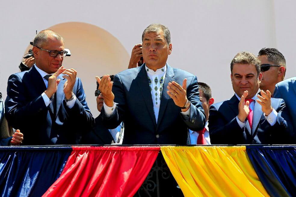 Expresidente Rafael Correa, condenado a ocho años de prisión por corrupción