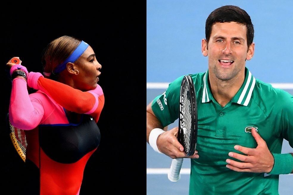 Abierto de Australia: Serena Williams y Novak Djokovic  ganaron en su debut