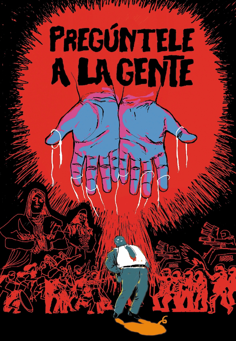lustración que acompaña el lanzamiento de “Pregúntele a la gente”.