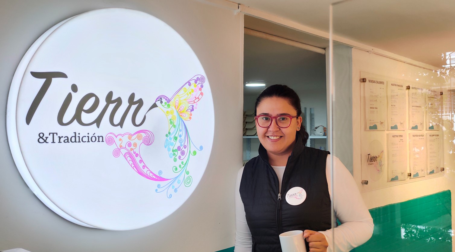 Ella creó una repostería y panadería saludable
