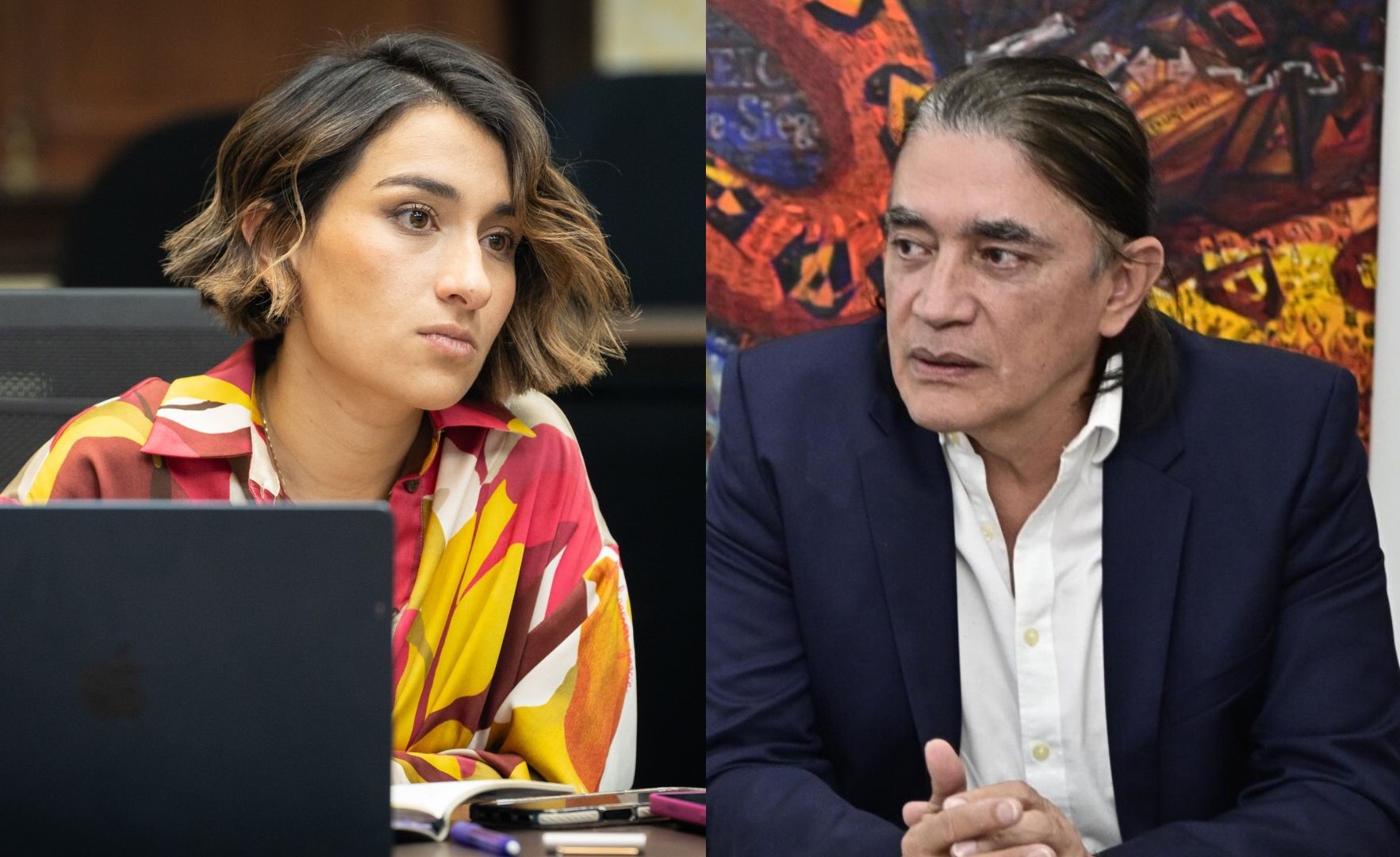 Sarabia y Bolívar casan pelea luego de que se insinuara la renuncia de la canciller