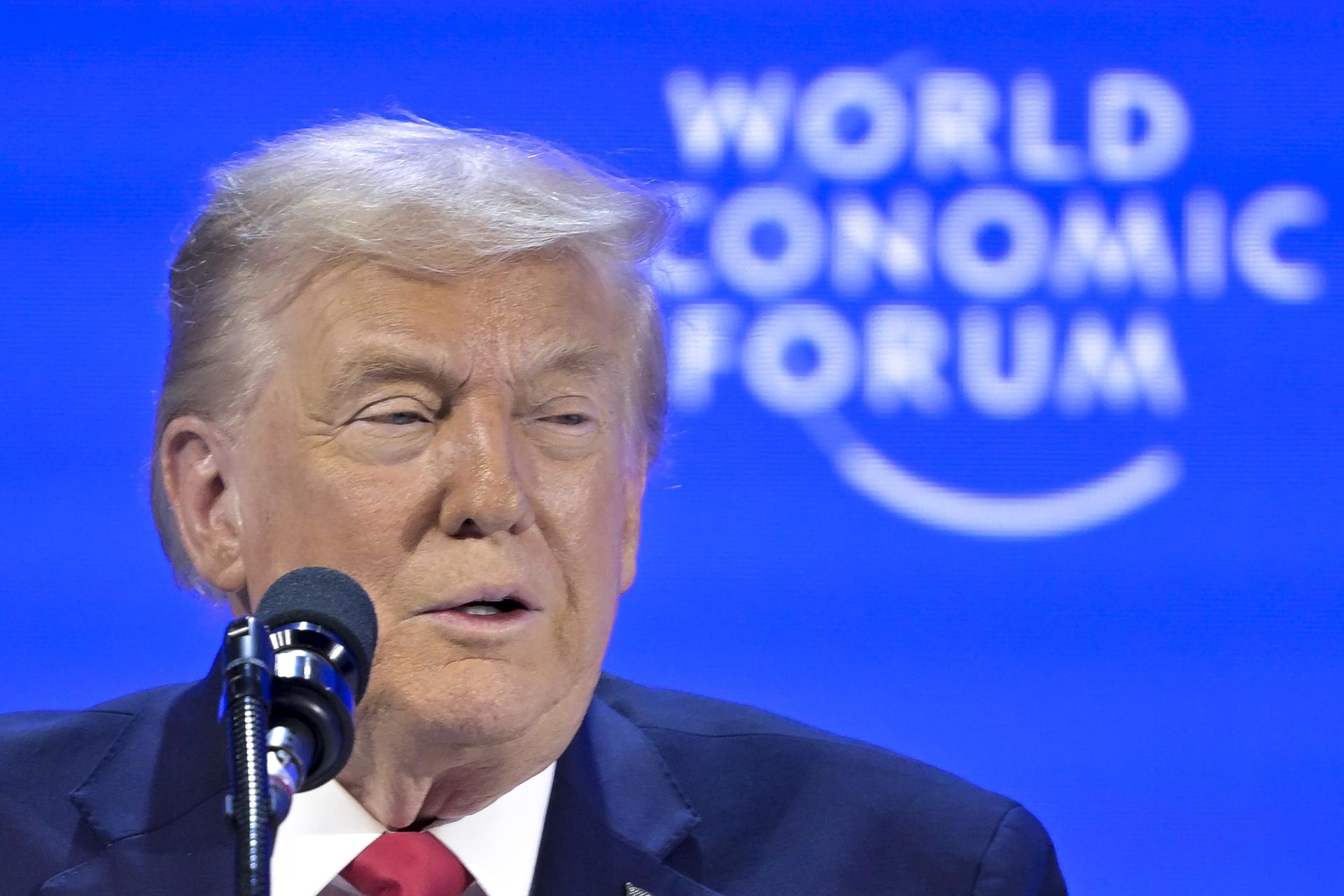Trump en Davos: carga contra Europa, la OTAN y dice no querer usar la fuerza en Groenlandia
