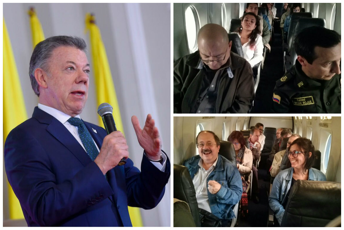 Farc dicen que se reunirán con Santos este domingo en Cartagena