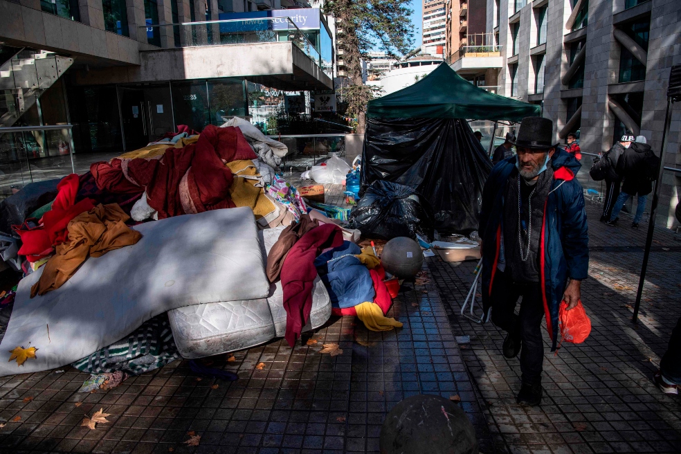 Estos colombianos perdieron sus trabajos y viviendas, debido a la crisis económica causada por el coronavirus.