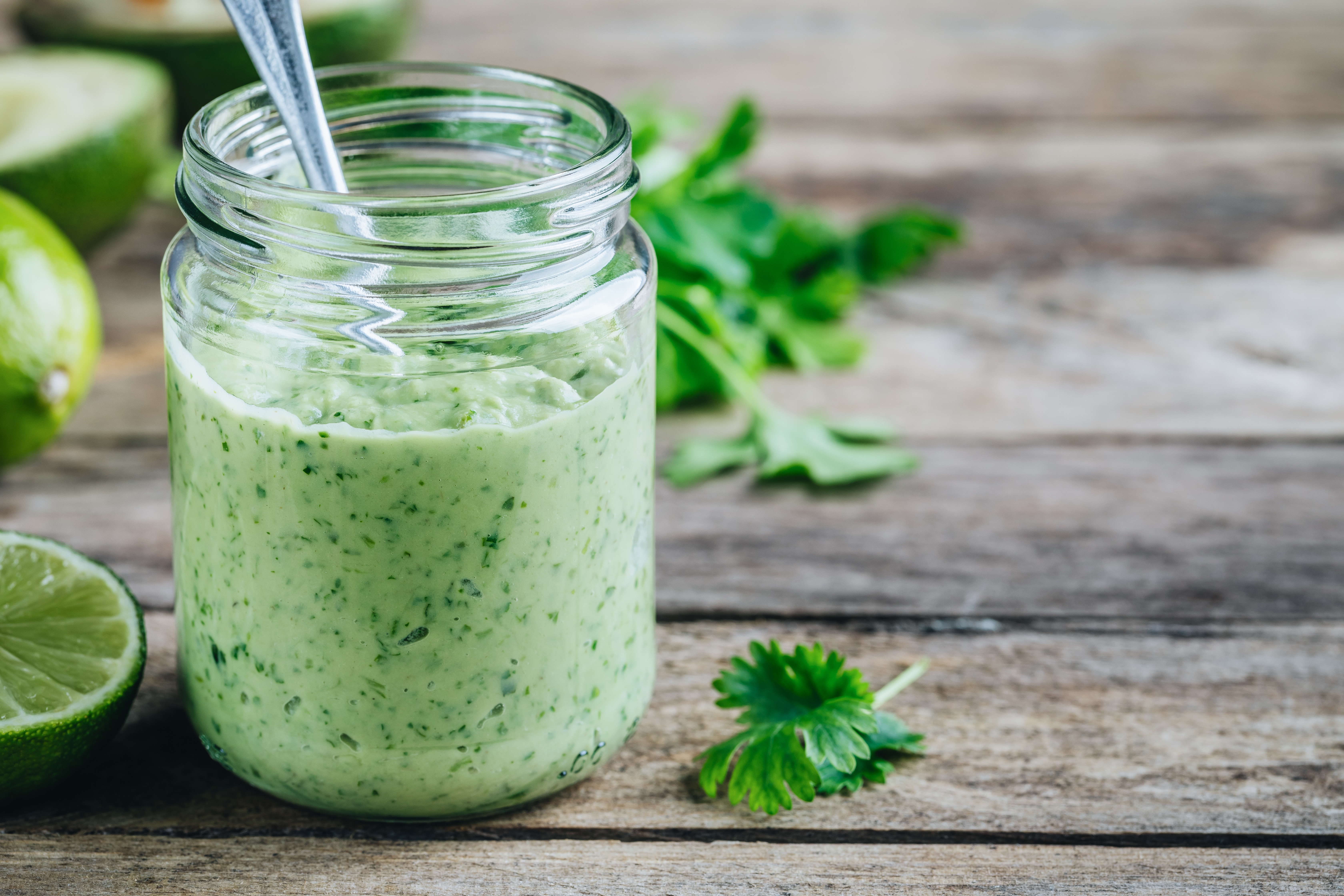Mayonesa de cilantro