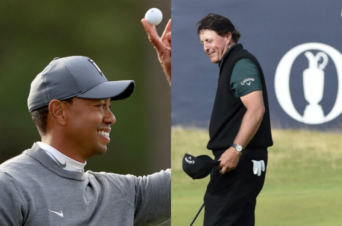 Phil Mickelson, leyenda y sombra de Tiger Woods