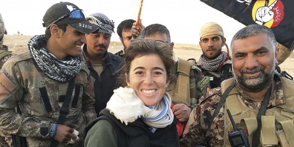 “Las mujeres son las que más sufren en la guerra”: Catalina Gómez