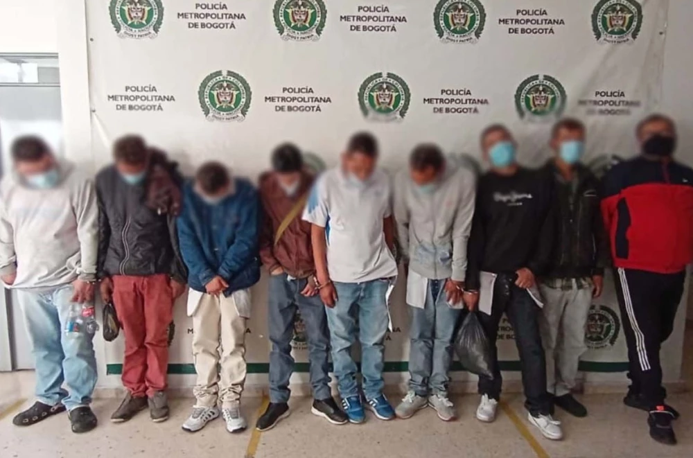 Cayó banda que extorsionaba a conductores de servicio público en Bogotá