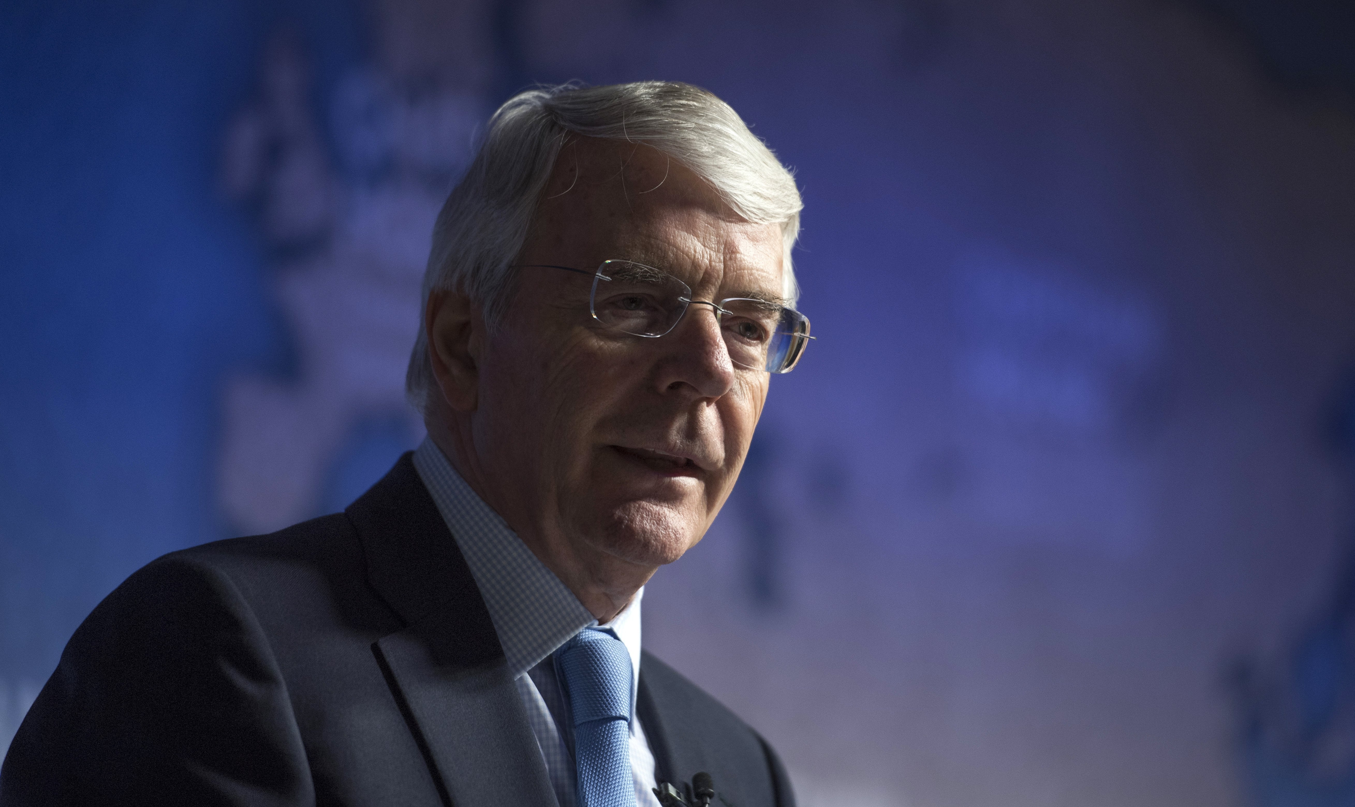 John Major, primero ministro del Reino Unido en los 90