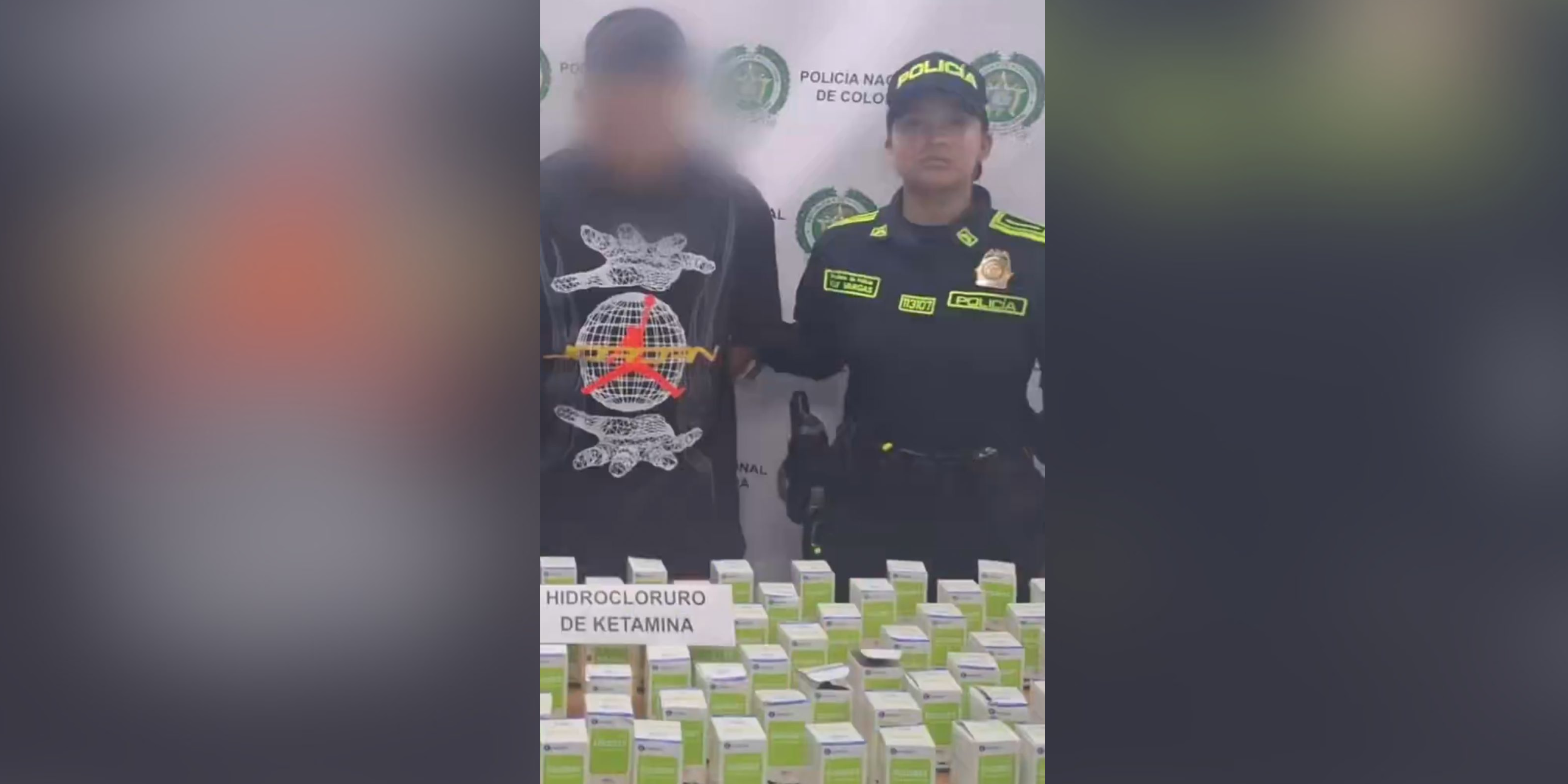 Hombre capturado en Cali con 108 frascos de ketamina tenía detención domiciliaria vigente
