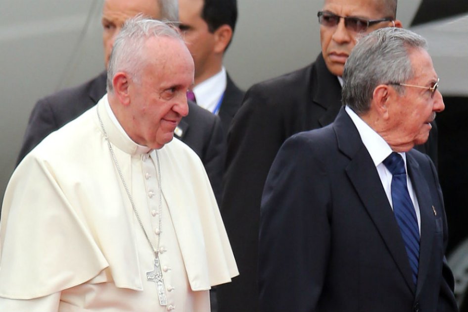 Papa Francisco ya está en Cuba