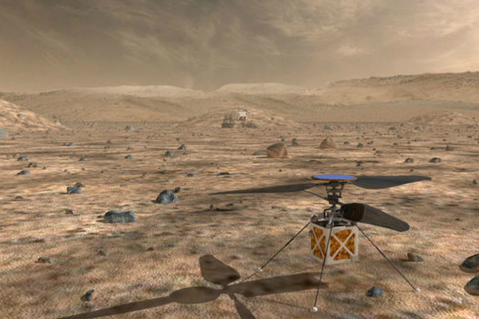 La Nasa prevé enviar un mini-helicóptero a Marte en 2020