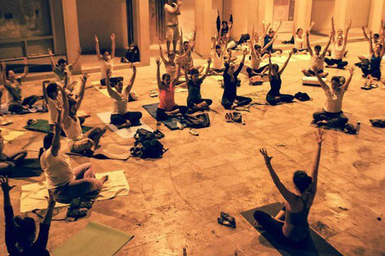 Yoga en el Museo La Tertulia de Cali
