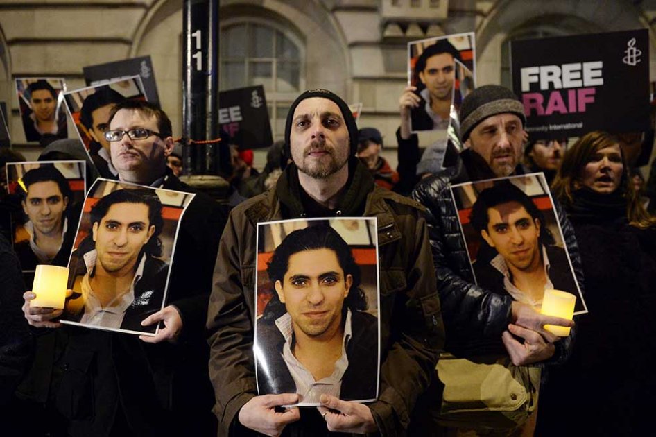 Mil latigazos y un premio: caso del bloguero Raif Badawi
