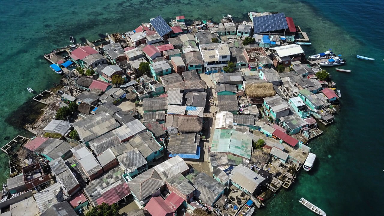 Santa Cruz del Islote: así vive la cuarentena una de las islas más densamente pobladas del mundo
