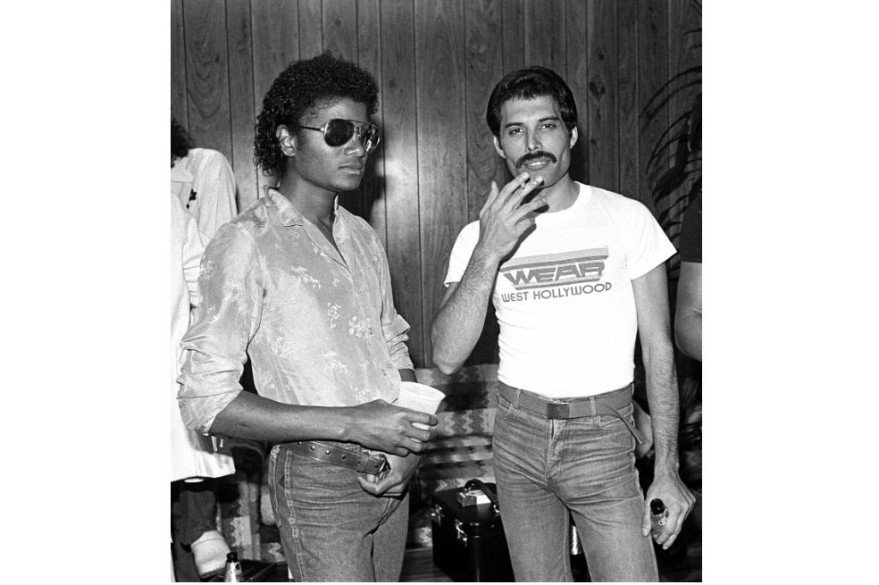 Michael Jackson y Freddie Mercury, vocalista de Queen. “Freddie Mercury, The Great Pretender”. / Cortesía