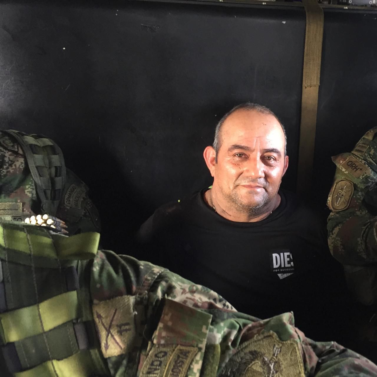 Otoniel fue capturado este 23 de octubre