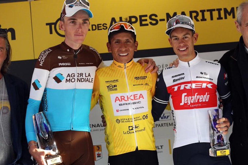 Nairo Quintana, campeón del Tour de los Alpes Marítimos