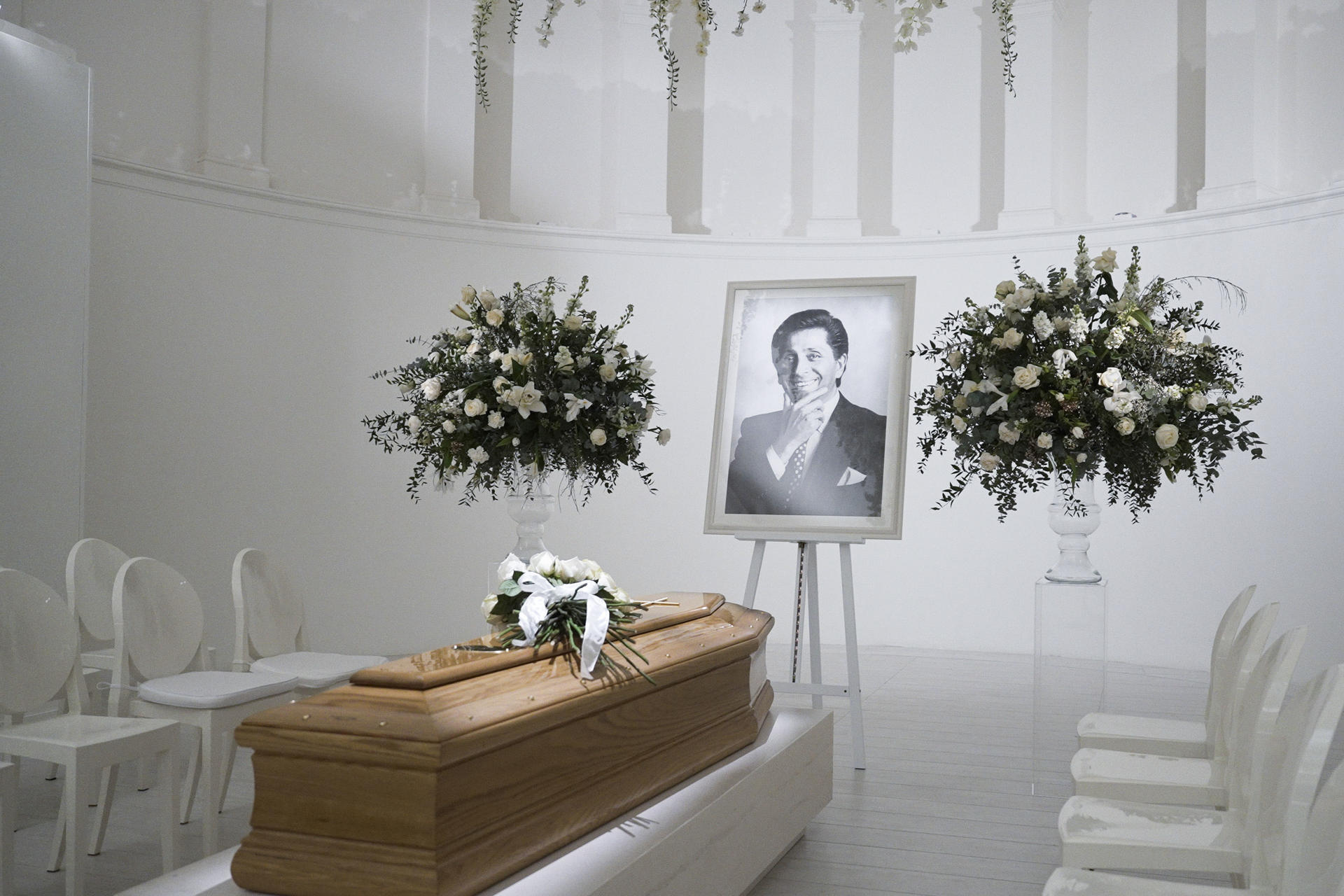Italia despide a Valentino: la conmovedora capilla ardiente con la que le rinden homenaje