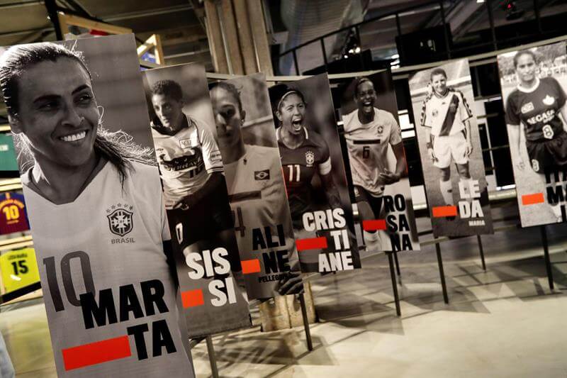 El Museo de Fútbol de Sao Paulo inaugura una muestra dedicada, por primera vez, al fútbol femenino