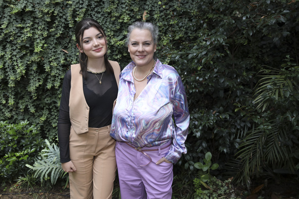 Sara Pinzón y Nancy Pinzón