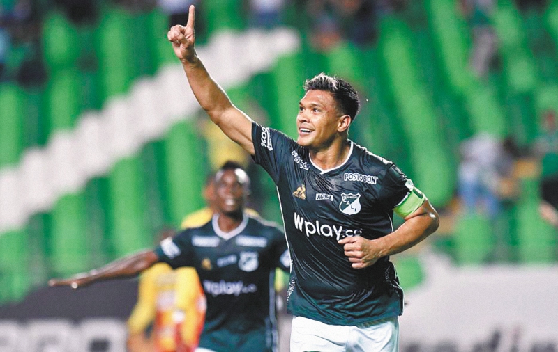 Teófilo Gutiérrez vuelve a Barranquilla, pero vestido de verde