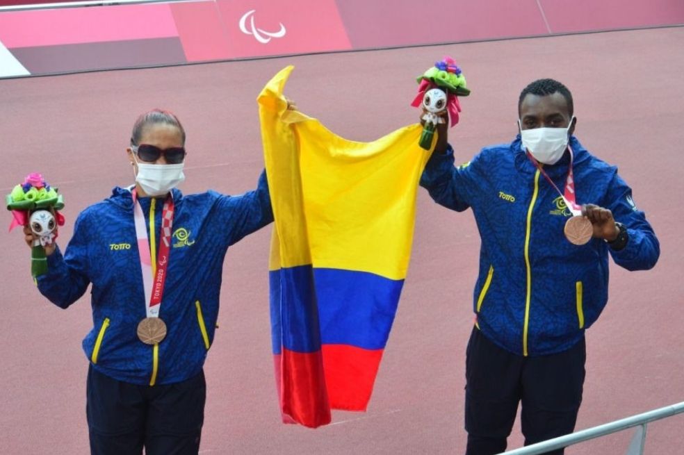 Angie Pabón ganó nueva medalla de bronce para Colombia en los Juegos Paralímpicos