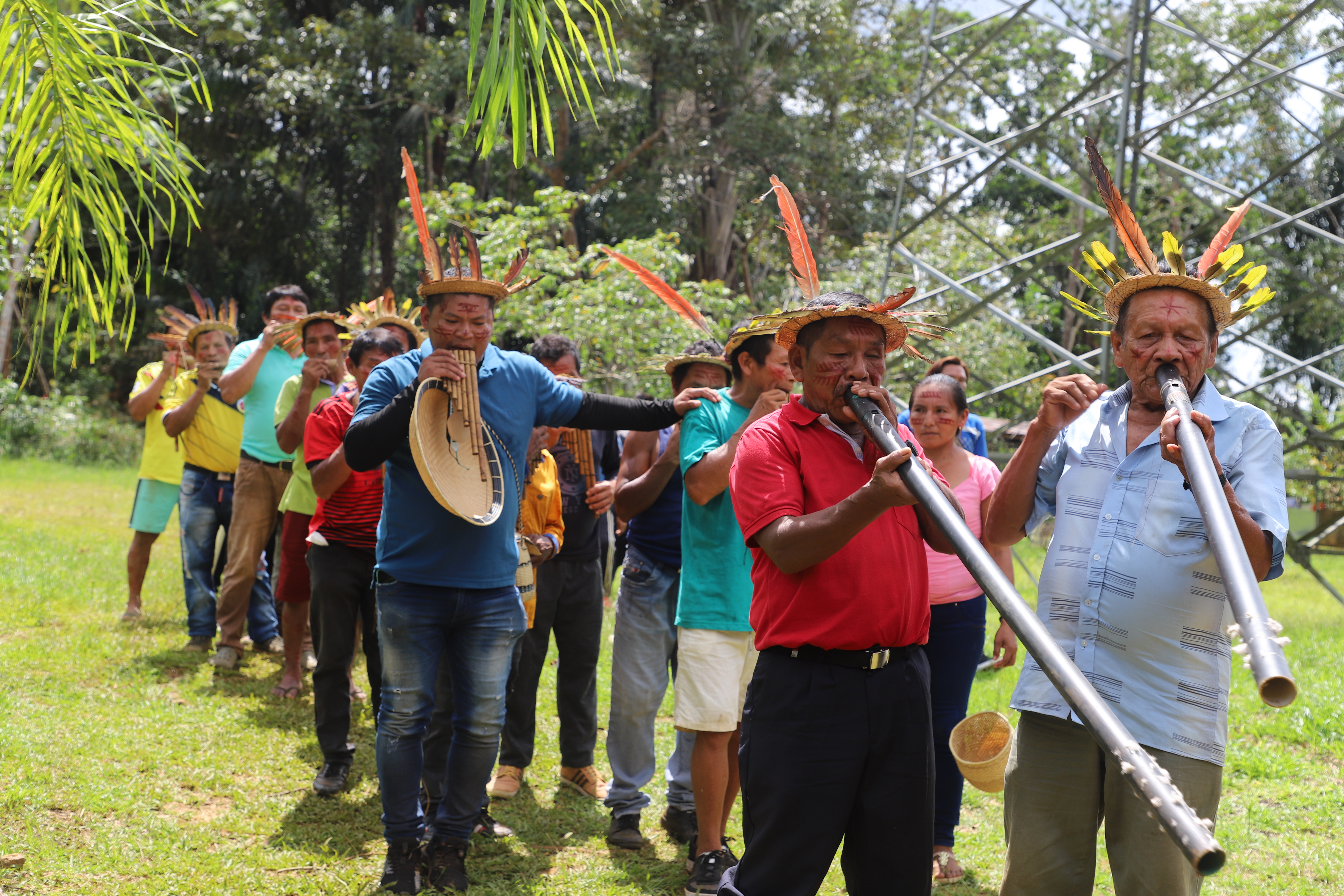 En la Amazonía colombiana existen al menos 60 pueblos indígenas con su propia cultura, lengua y tradición. Foto: Cristhian Aguirre H – TNC Colombia