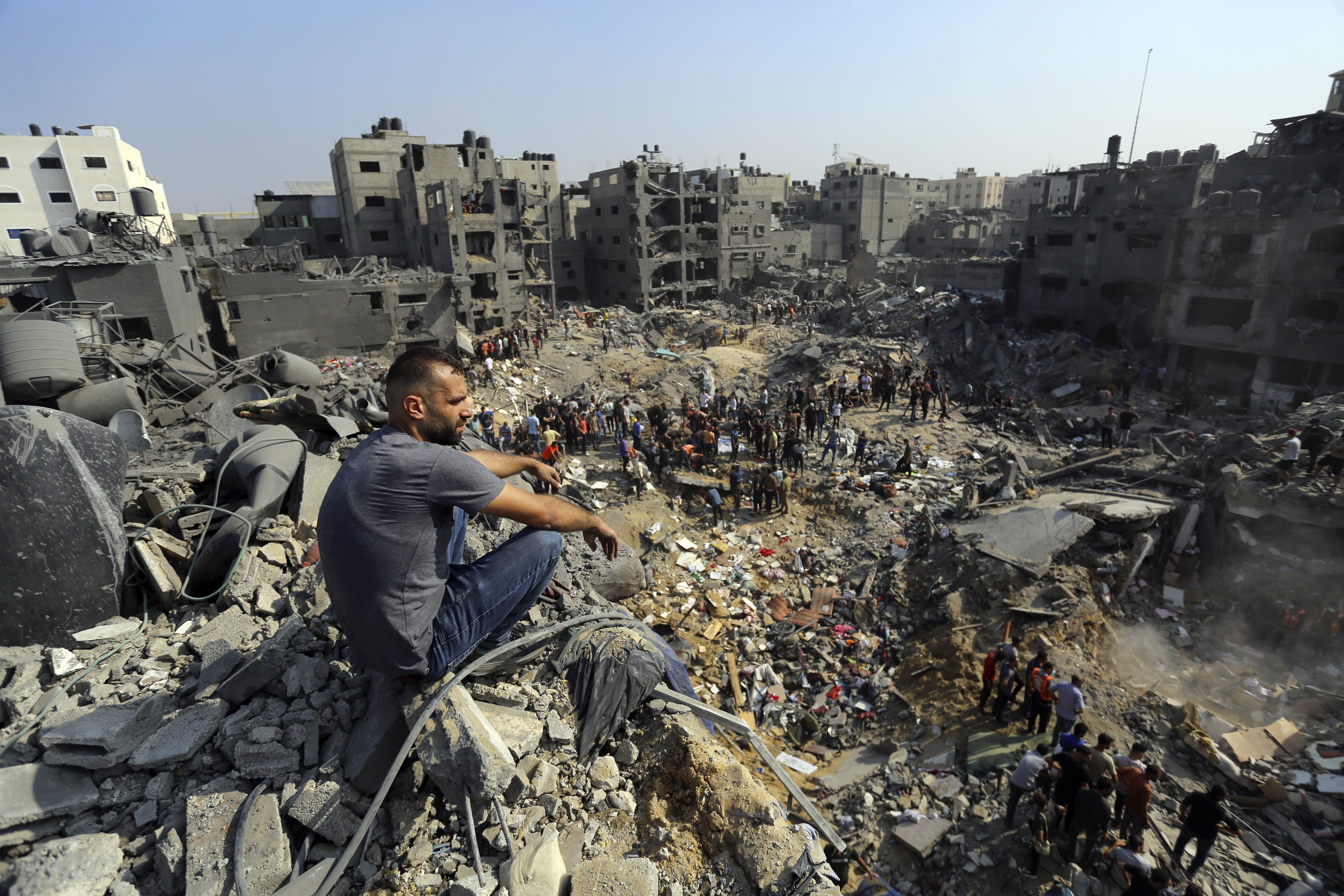 Bombardeo a campo de refugiados en Jabaliya