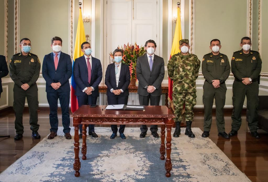 Aníbal Fernández de Soto se posesionó como nuevo secretario de Seguridad de Bogotá