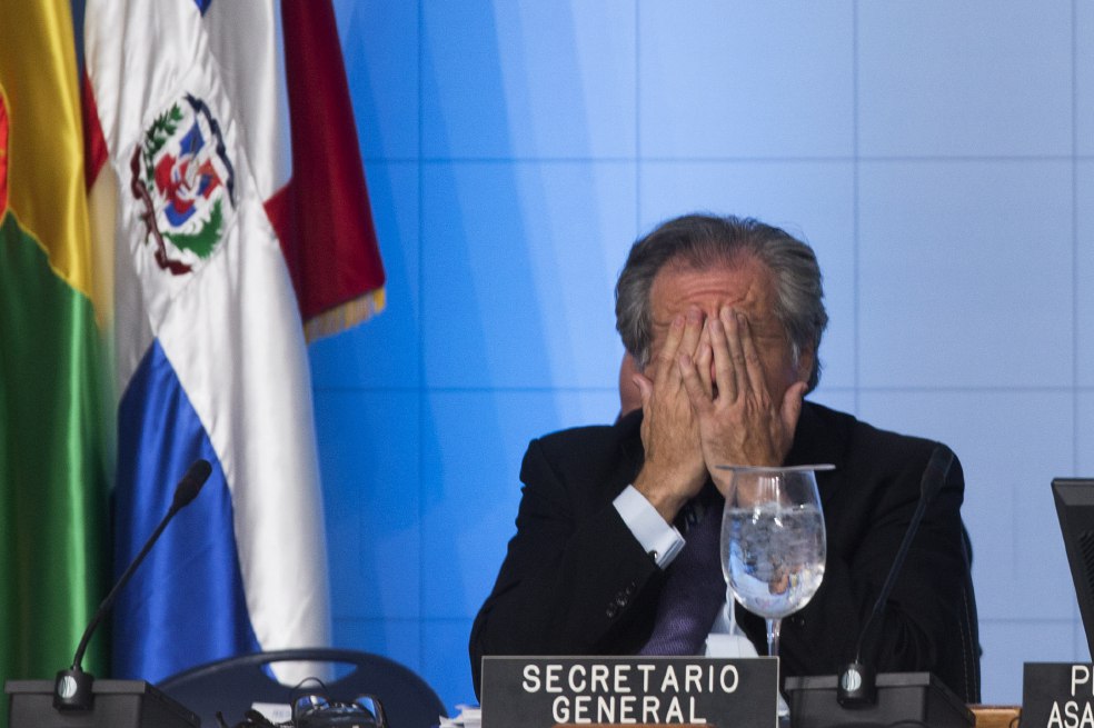 Cruce de crisis en la OEA con Venezuela en el centro del debate