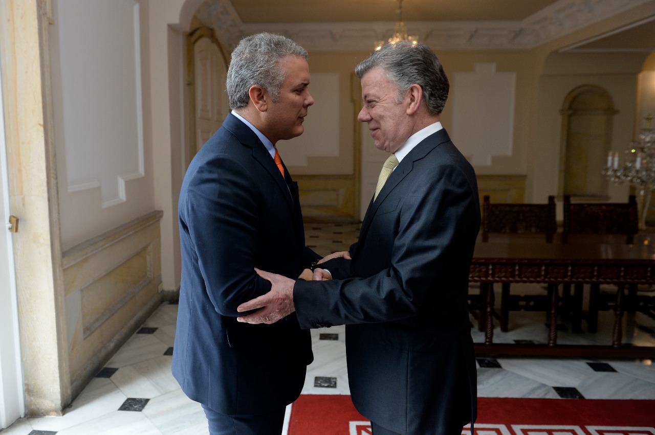 Habría reunión Santos-Duque para hablar del proceso con el ELN