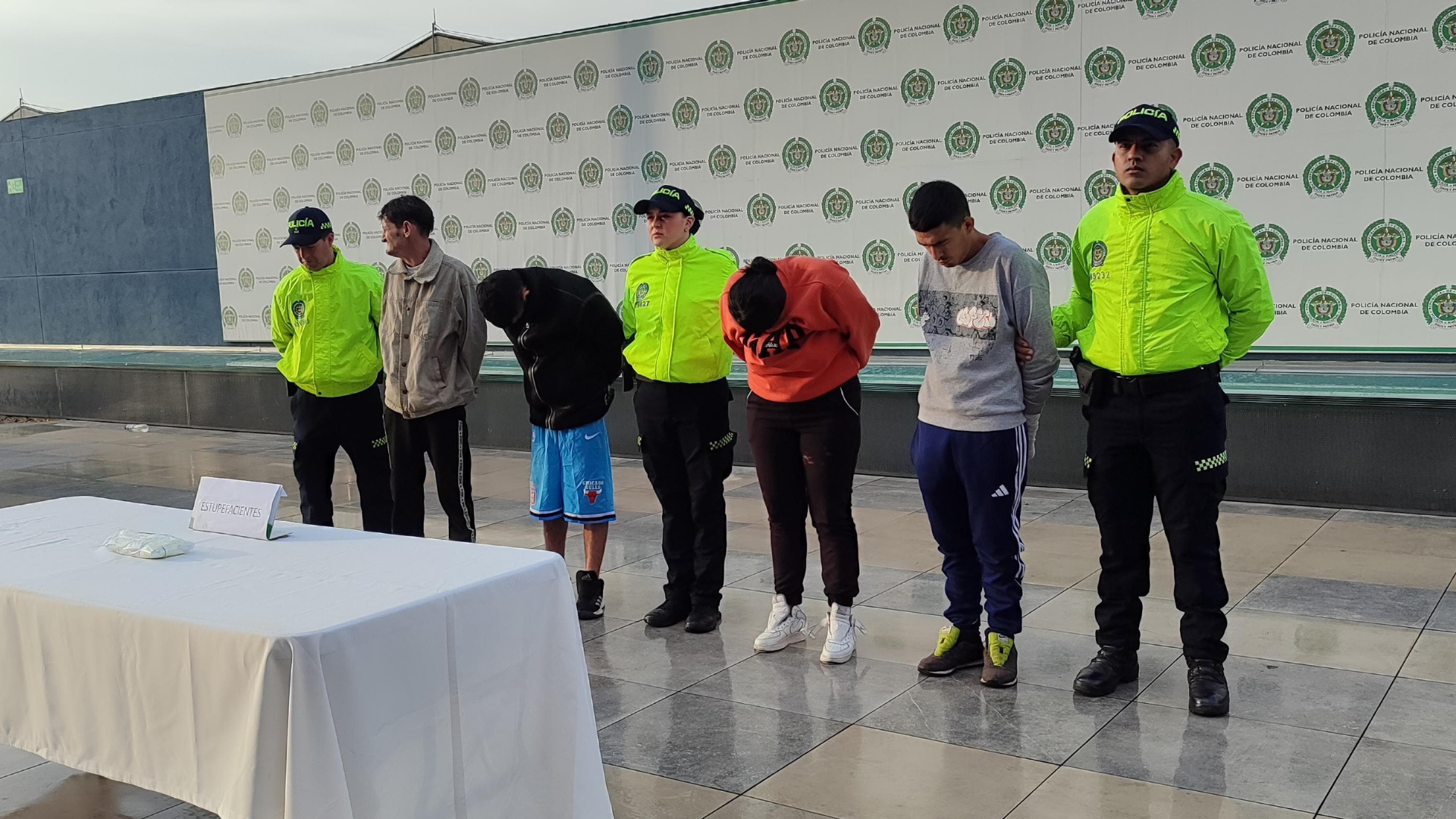 Policía desarticuló banda que comercializaba estupefacientes utilizando menores