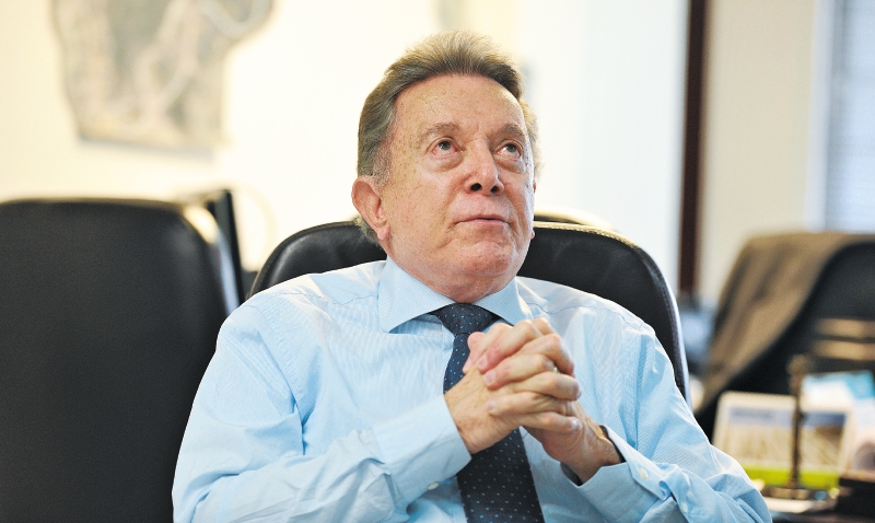 Carlos Collins, constructor de parte del túnel de La Línea y socio de la concesión Bogotá-Girardot. / Gustavo Torrijos