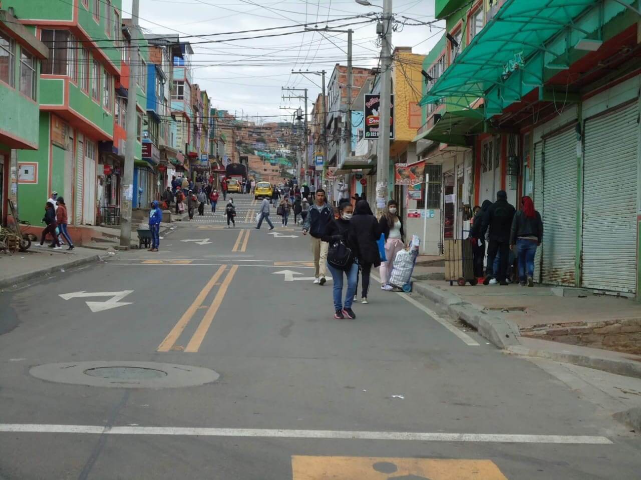 El confinamiento en las nubes de Ciudad Bolívar
