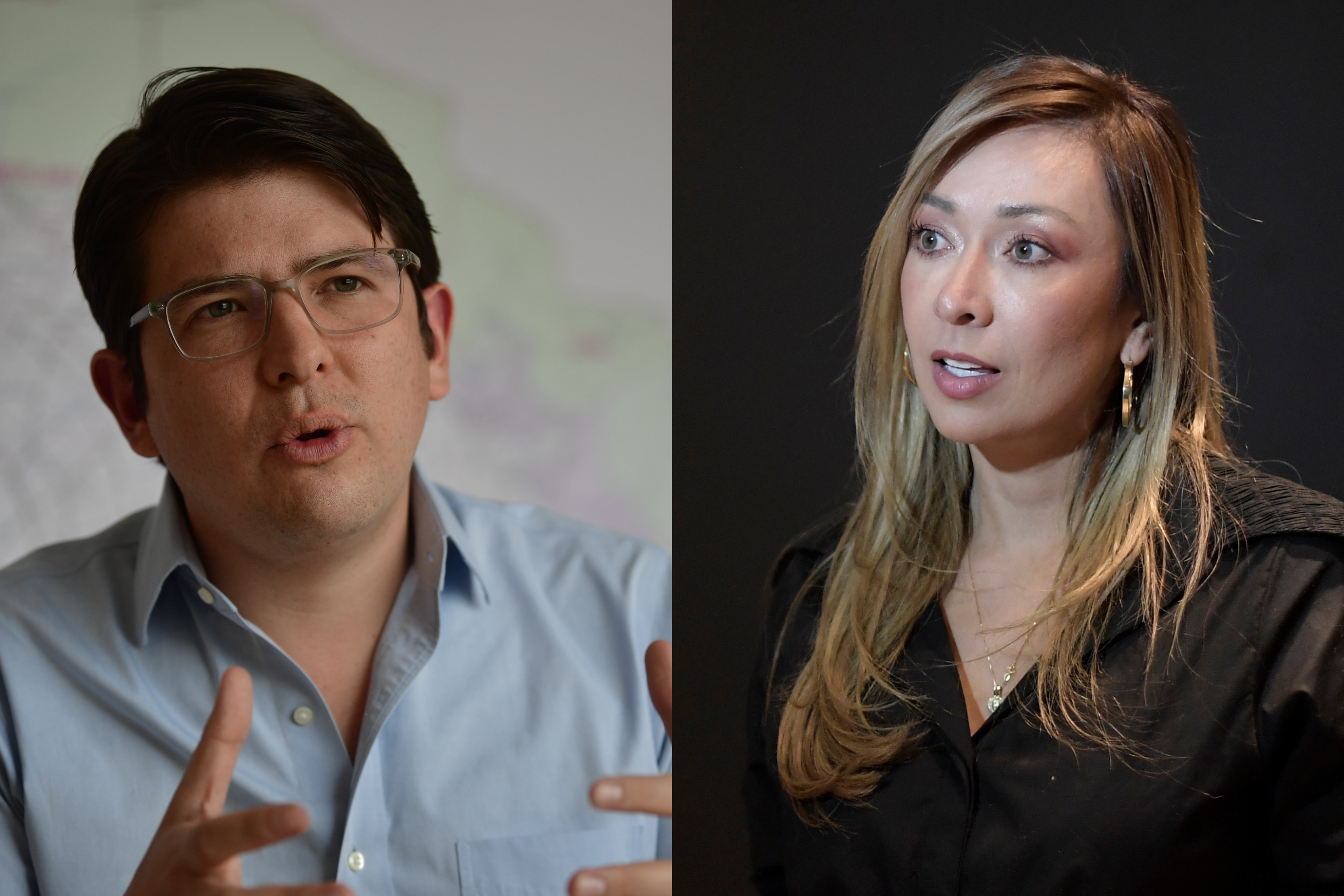 Disputa entre Miguel Uribe y Katherine Miranda por quórum en debate de tributaria